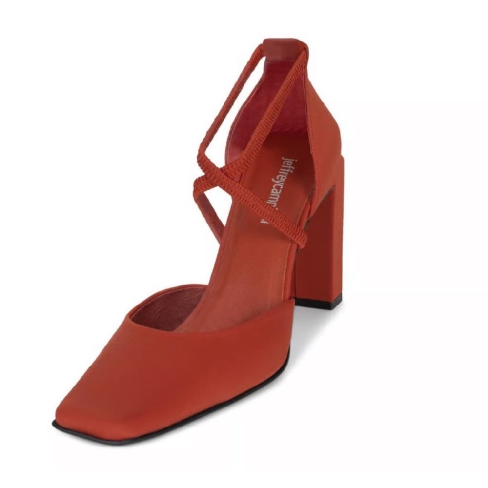 NWOT Jeffrey Campbell Popular Square Toe Pump in Black Neoprene at Nordstrom